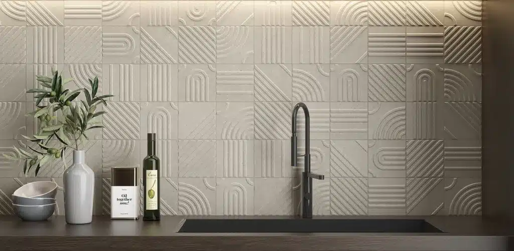 camille tendance carrelage cuisine motif